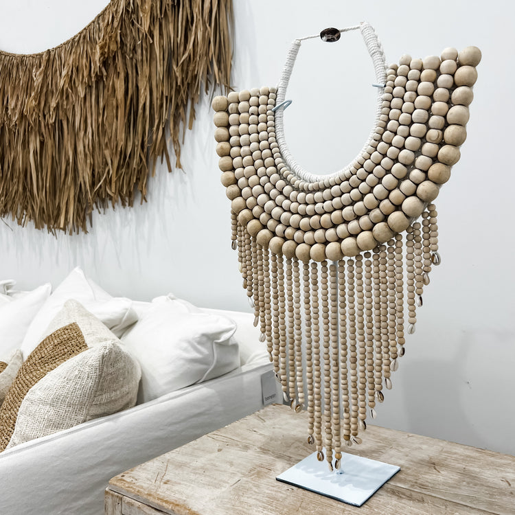 Chima Beaded Necklace on Stand
