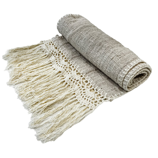 Salt Bed Runner| Table Runner | Crochet | 40x180cm | Preorder