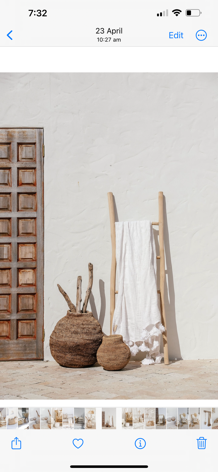 Maklak Tassel Throw | White | Willow & Beech Essentials Collection