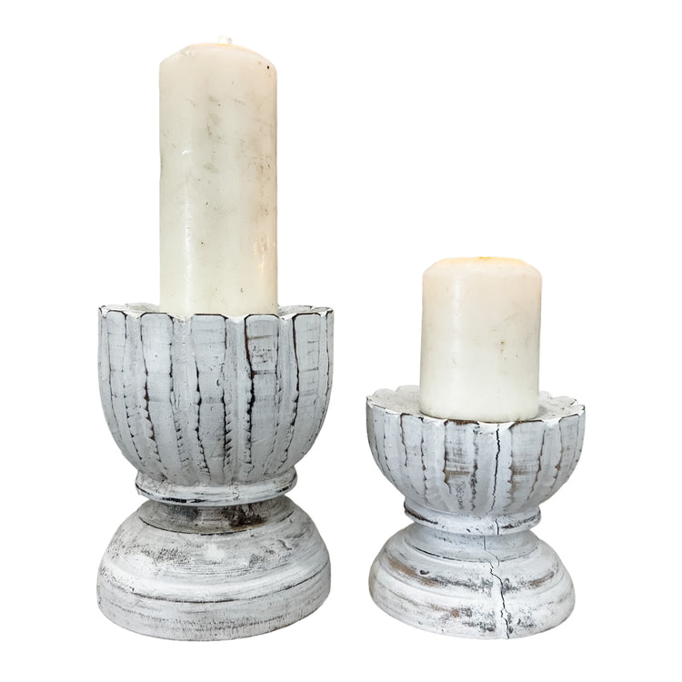 Bay Candle Holders | Set of 2