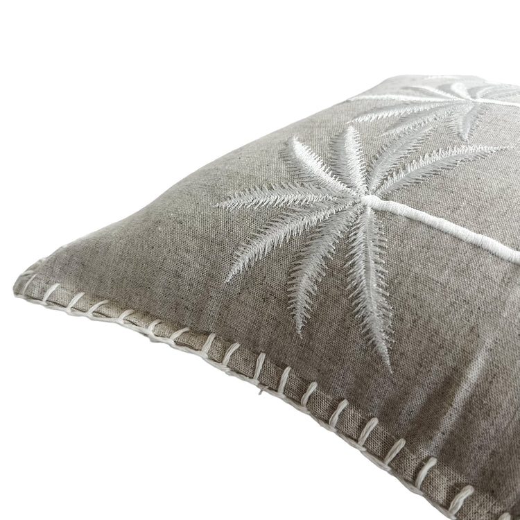Sanctuary Palms Linen Cushion Cover | 45x45cm
