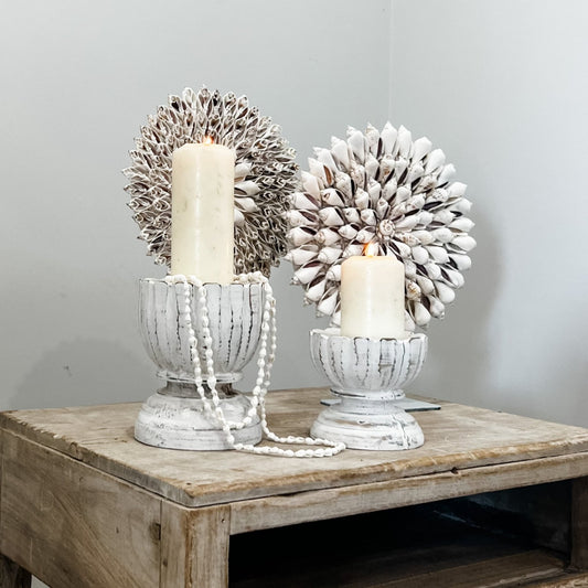 Bay Candle Holders | Set of 2