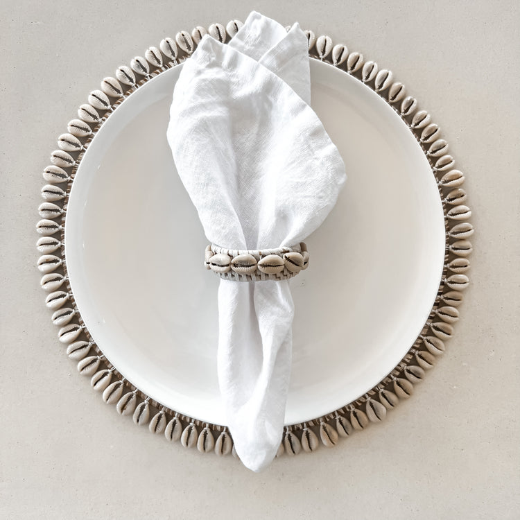 Cowrie Napkin Ring