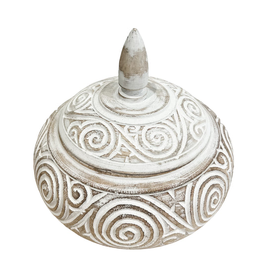 Solstice Wooden Genie Pot | 3 Sizes Available