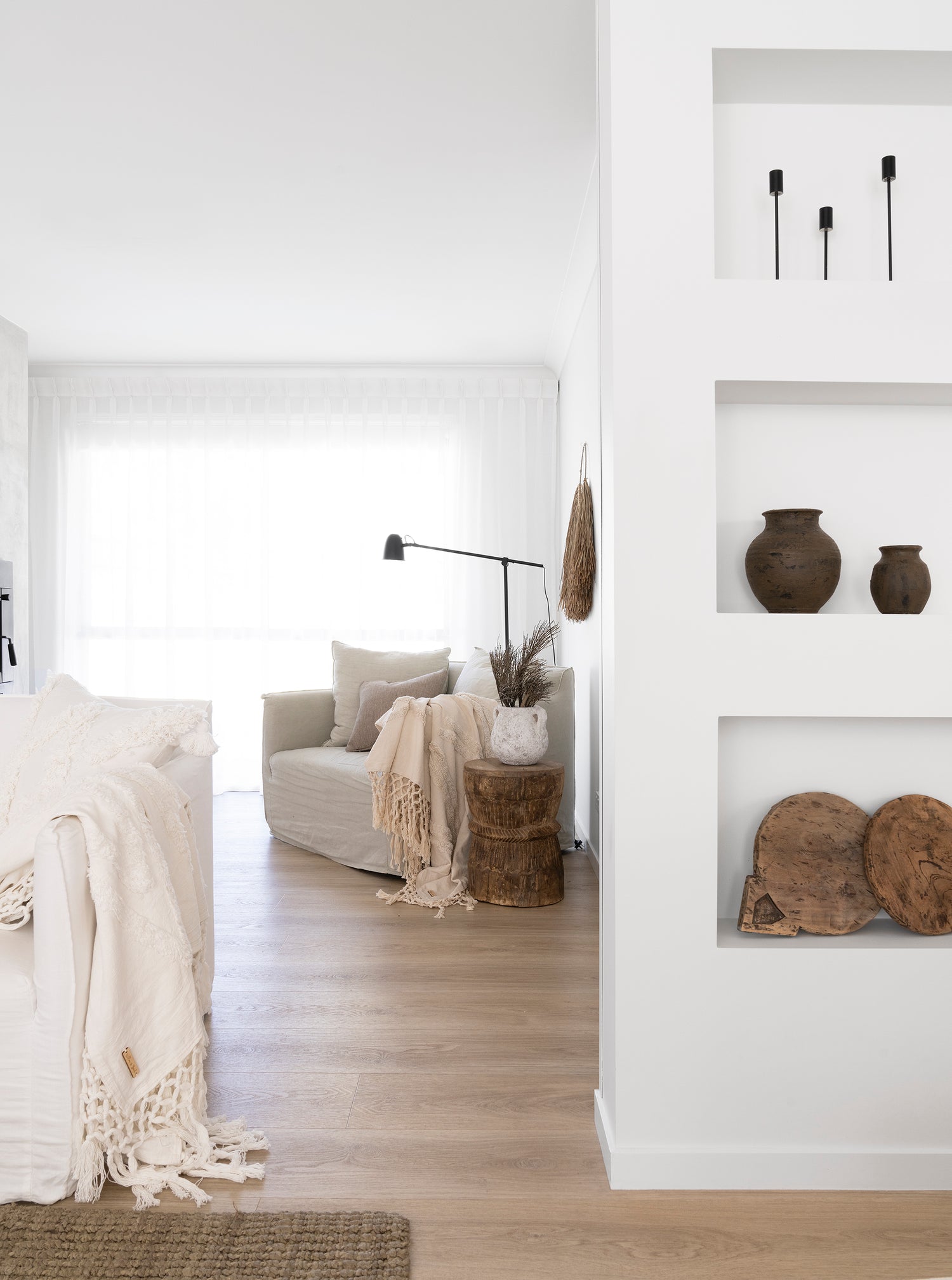 Madlenka Tassel Throw Natural Homewares