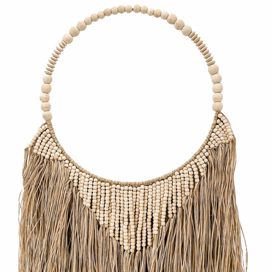 Maui Hula Wall Hanging featuring natural beading