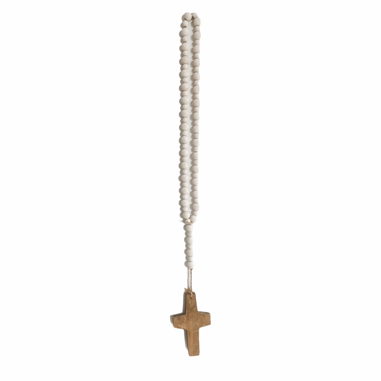 Beaded Cross Garland Boho Decor