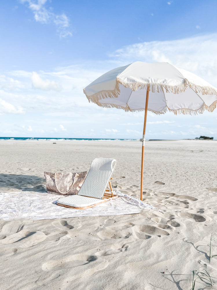 Tulum Canvas Beach Umbrella