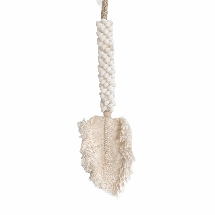 Angel Feather Shell Tassel | 2 Assorted Styles
