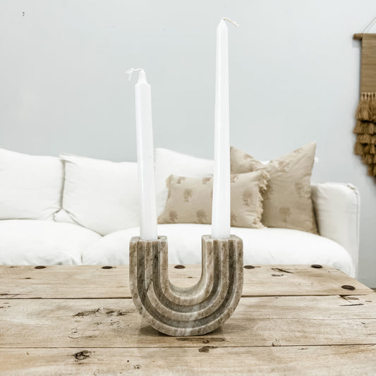 Casa Marble Candle Holder