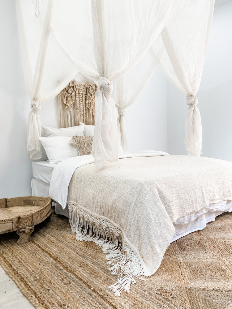 Natural Summer Breeze Throw Bohemian Style