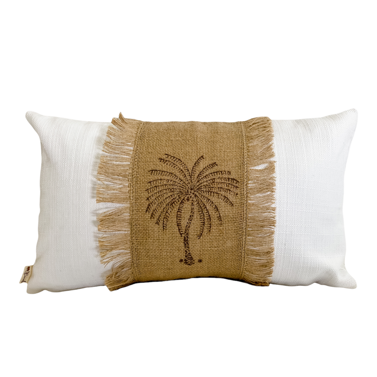Stamped Palm Cushions Boho Decor