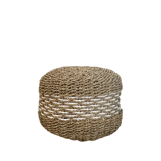 Briar Natural Fibre Pouffe