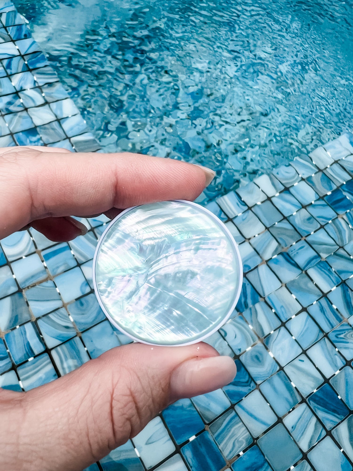 Mother of Pearl Pop Socket | 4 Colours Available | Willow & the Waves