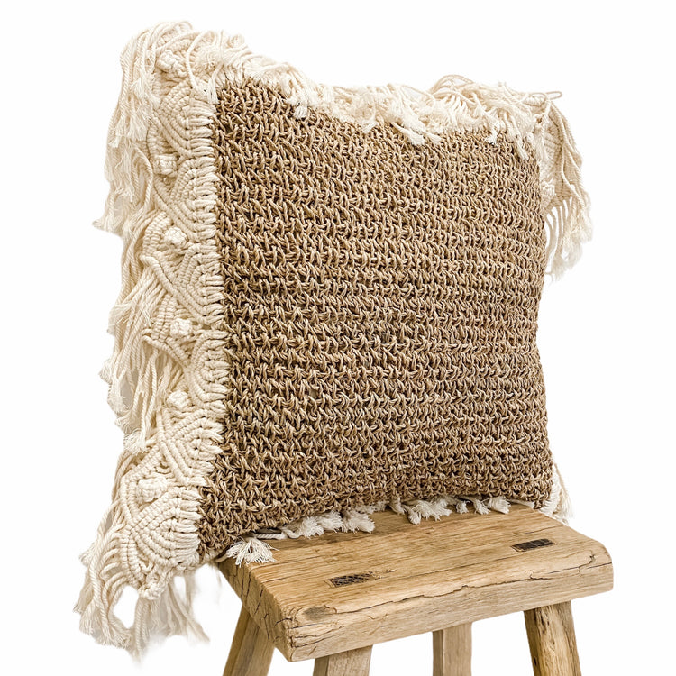 Square Seagrass Summer Breeze Cushion