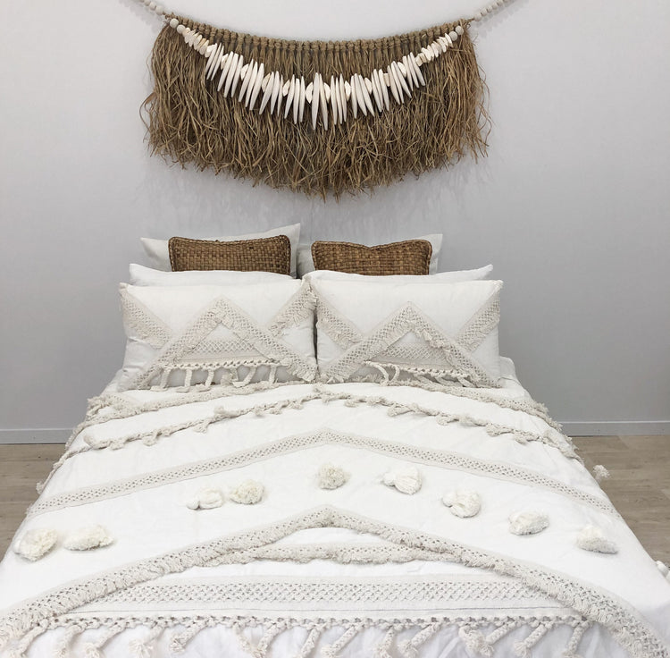 Bohemia Luxe Natural Throw