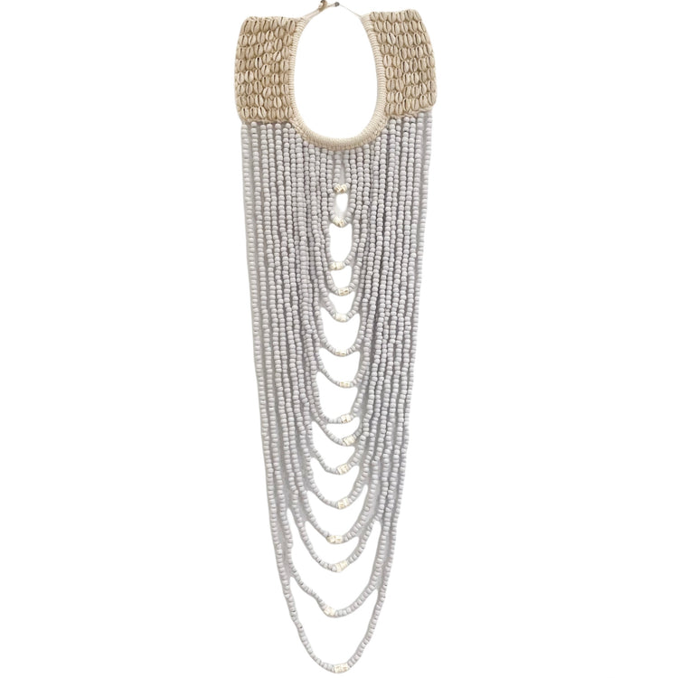 Cascade Necklace in White
