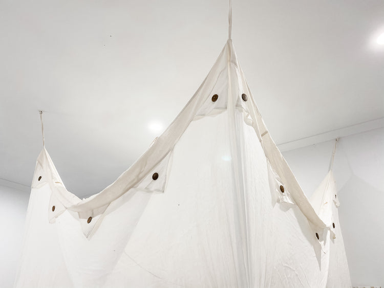 Muslin Bed Canopy Natural Homewares