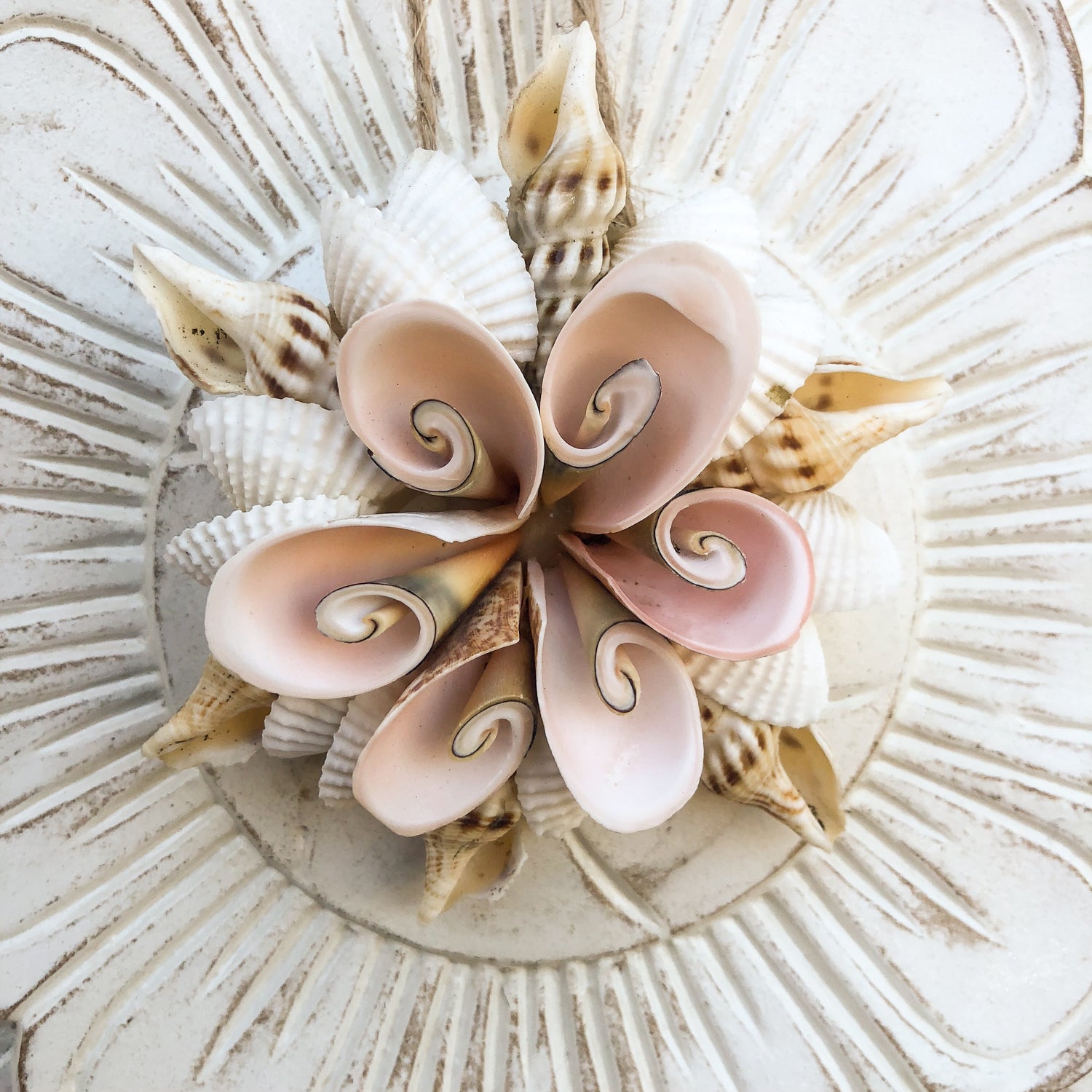 Flower Shell Decoration