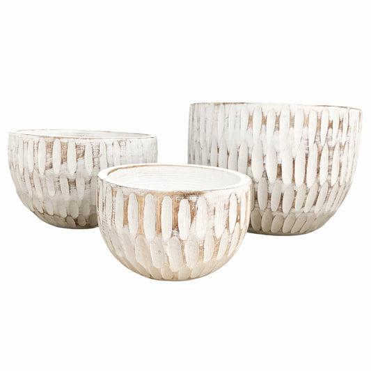 Breeze Whitewash Bowls