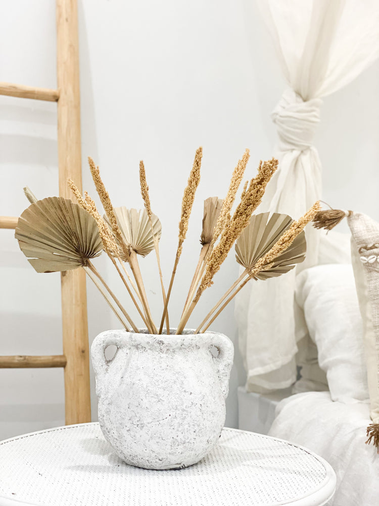 Round Palm Dried Flower Stems