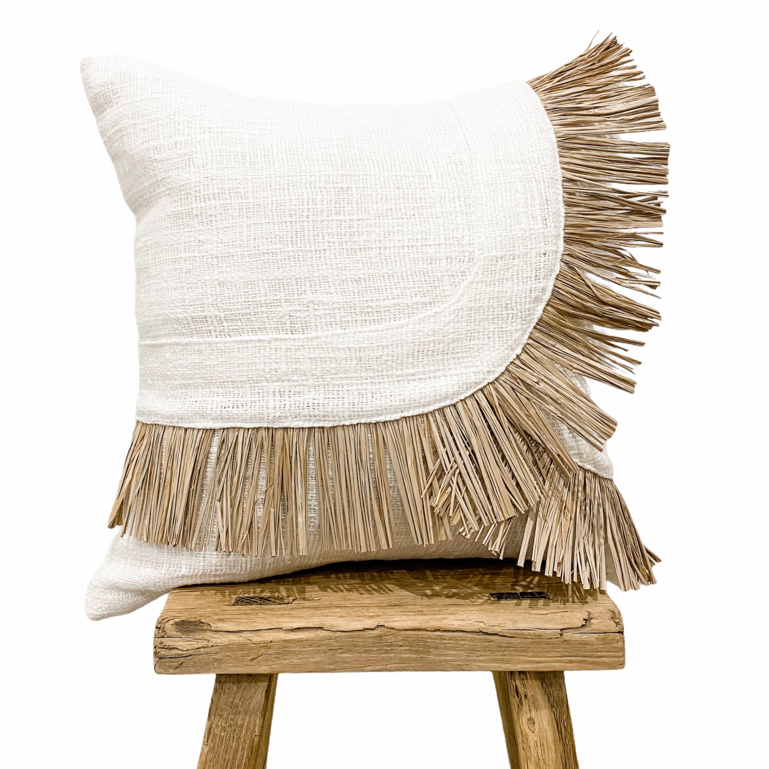 Bahamas Natural Cushion Coastal Decor