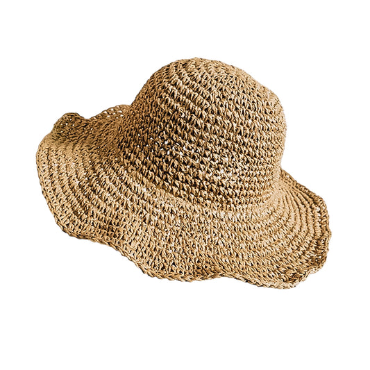 Costa Beach Hat | Brown | Willow & the Waves Collection
