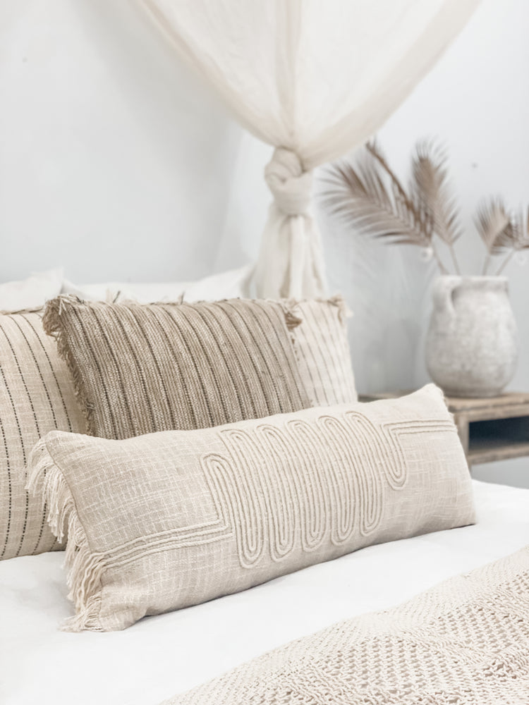 Buchra Cushion | 30x80cm | Willow & Beech Desert Collection