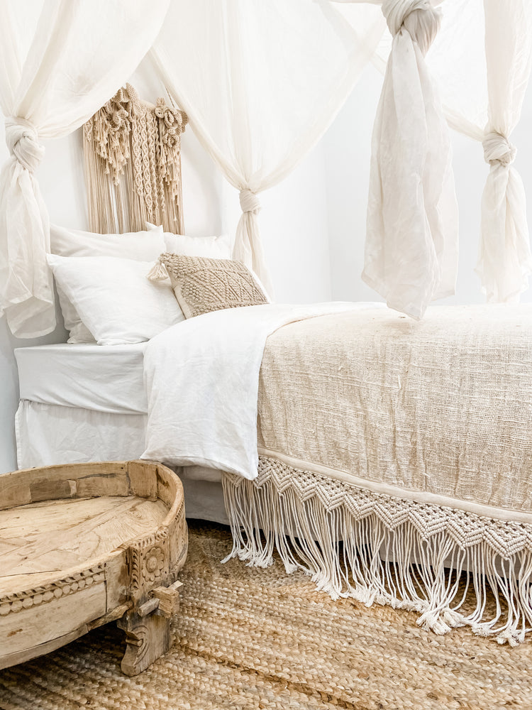 Natural Summer Breeze Throw Boho Decor