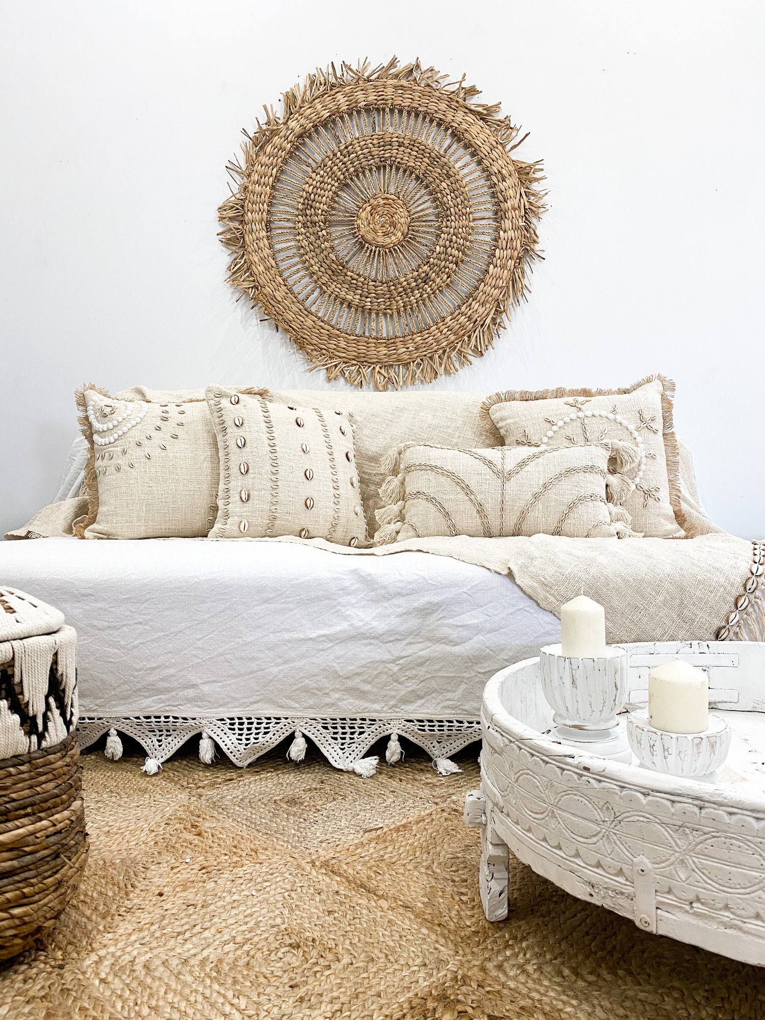 Bay Candle Holders Coastal Decor