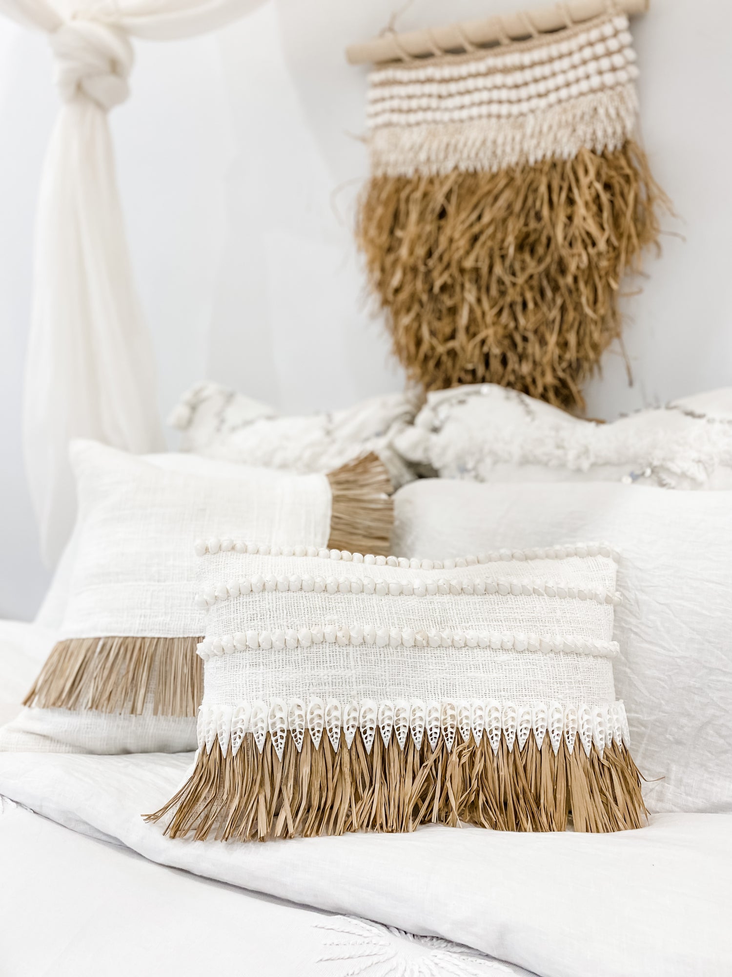 Bahamas Textured  Cushion Coastal Decor
