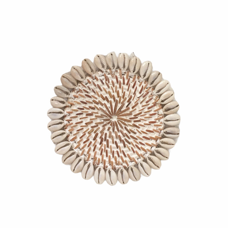 Cowrie Coasters & Placemats Beach Decor