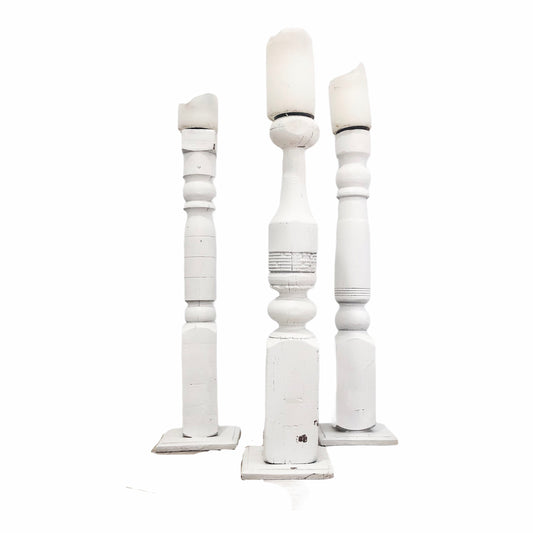 Indian Bed Leg Candle Sticks