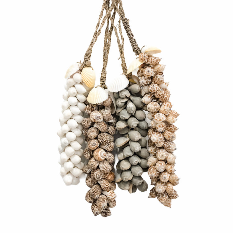 Shell Tassels set of four