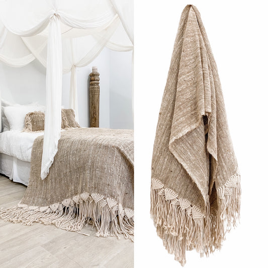 Summer Breeze Throw Earth Colour