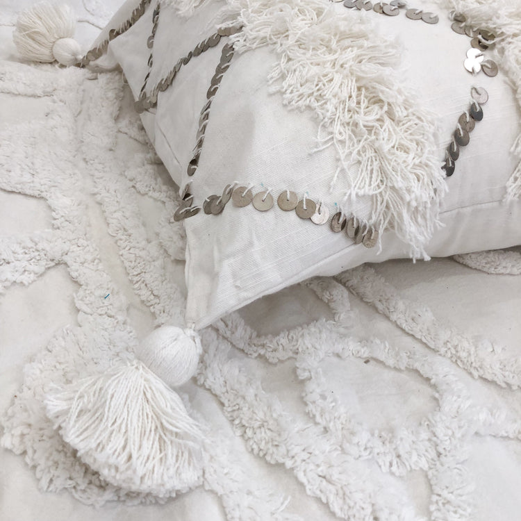 Ostara Diamonds Cushion Cover Moroccan Inspo