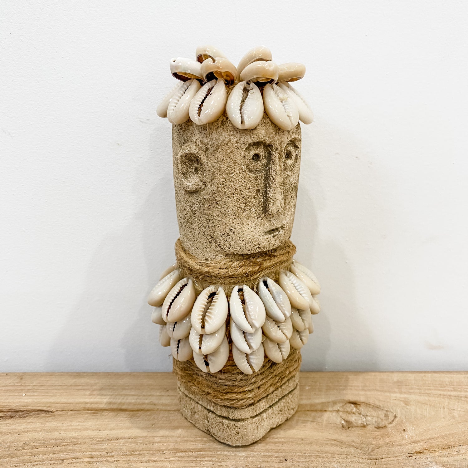 Tropical Stone Men Tribal Decor