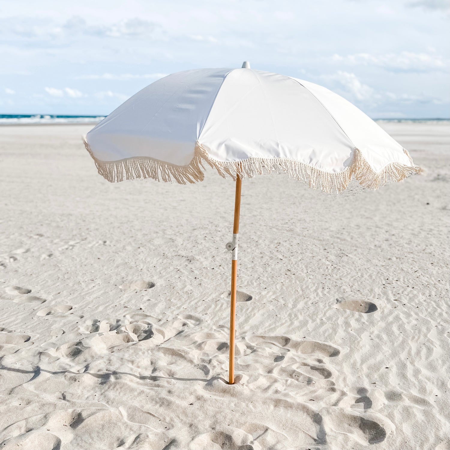 Tulum Canvas Beach Umbrella