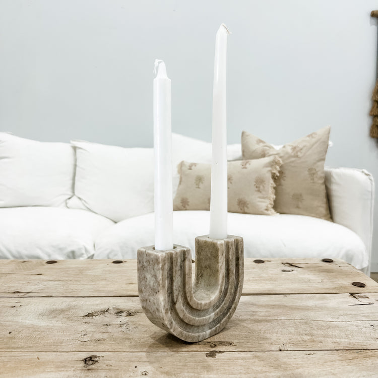 Casa Marble Candle Holder