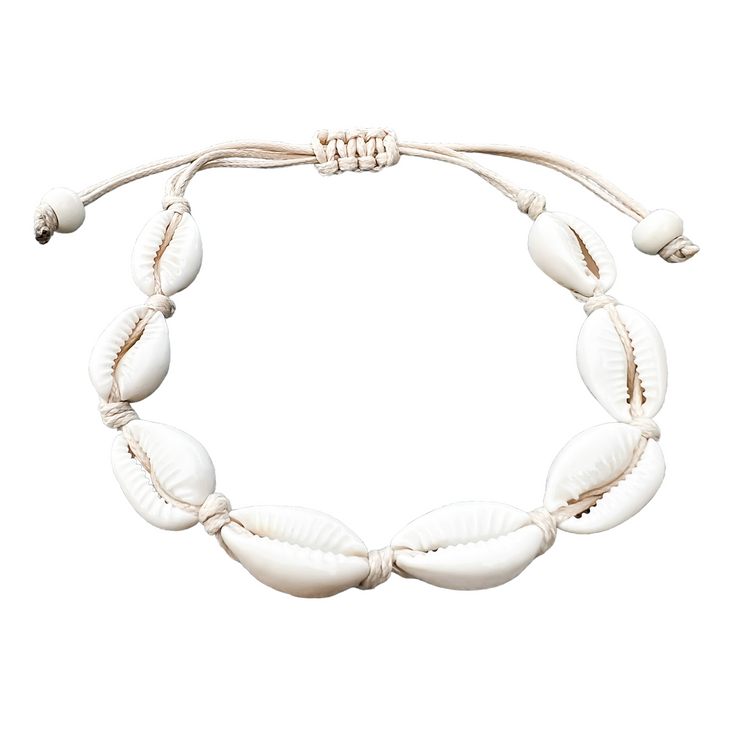Classic Cowrie Anklet | Willow & the Waves Collection
