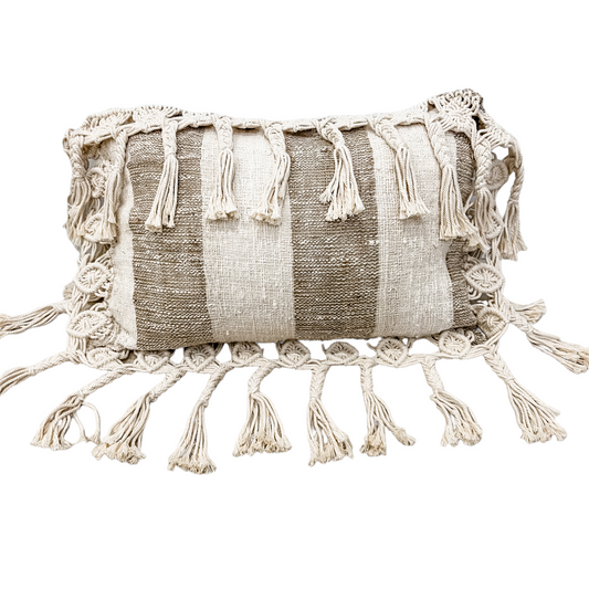 Hartley Macrame Cushion Cover | 40x60cm